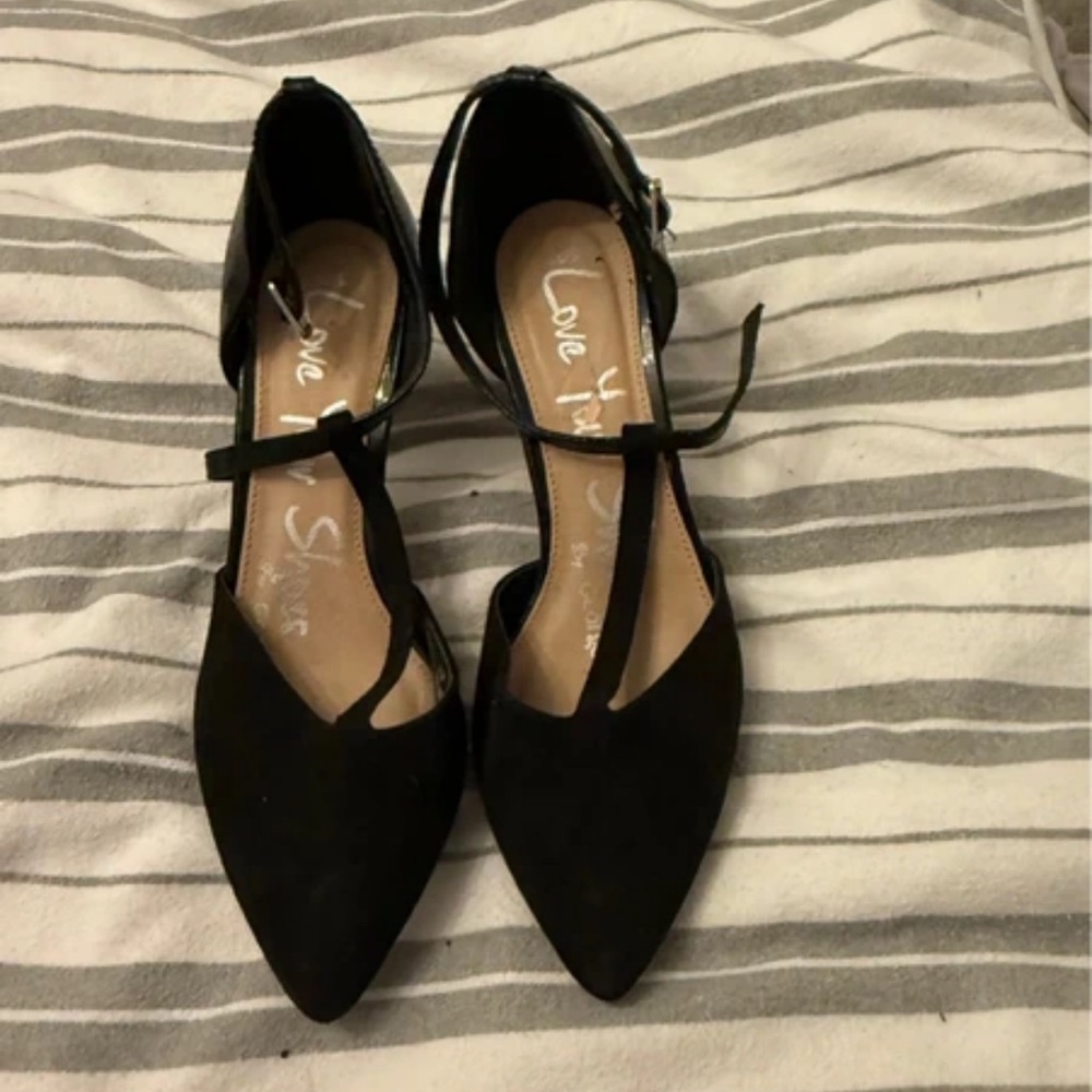George Elegant Black Women's Heels